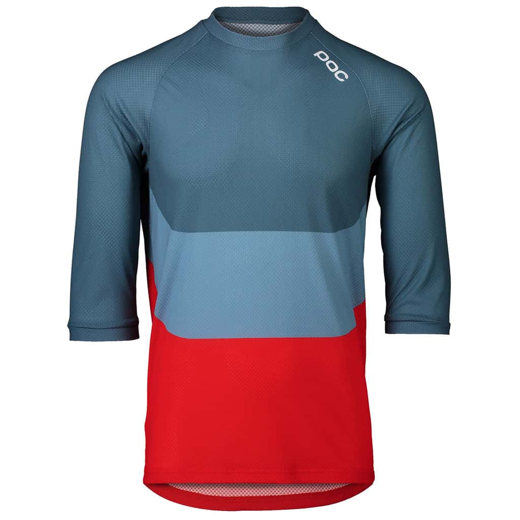 Jersey Ropa Poc Mtb Jersey Poc Mtb Pure 3/4 Calcite Multi Blue